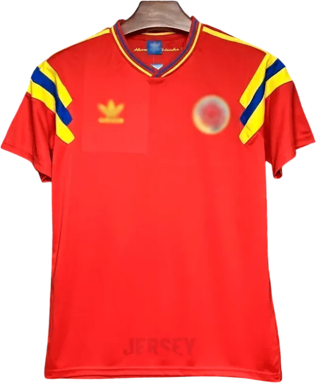 Camiseta Colombia 1990 Visitante