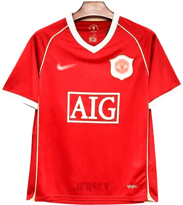 Camiseta Manchester United 2006-07 Local