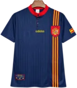 camiseta españa 1996 visitante