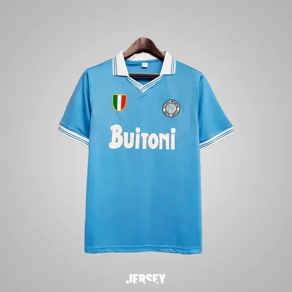 Camiseta Napoli 1986-87 Local