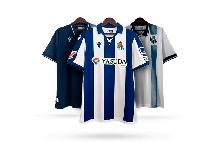 camisetas retro del real sociedad