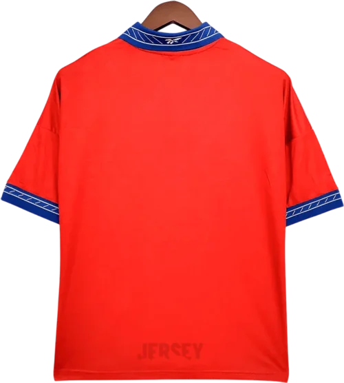 camiseta de la selección chilena 1998 local reverso