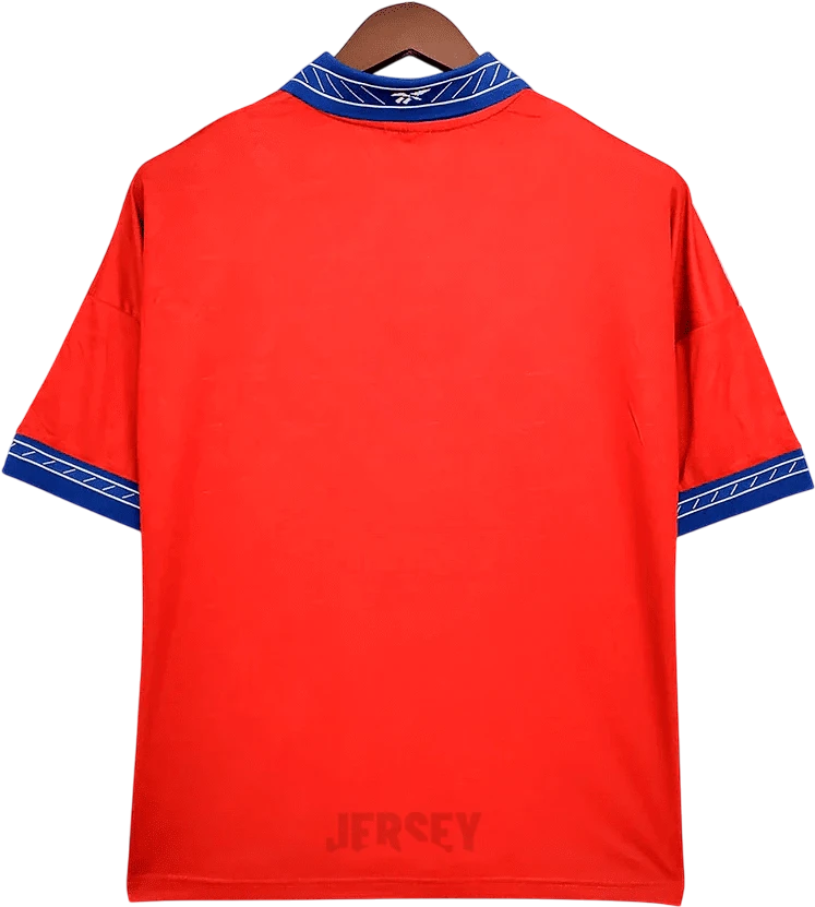 camiseta de la selección chilena 1998 local reverso