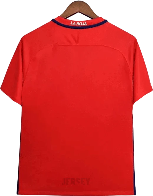 camiseta de la selección chilena 2016 reverso