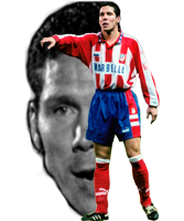 Camisetas retro fútbol Diego Simeone