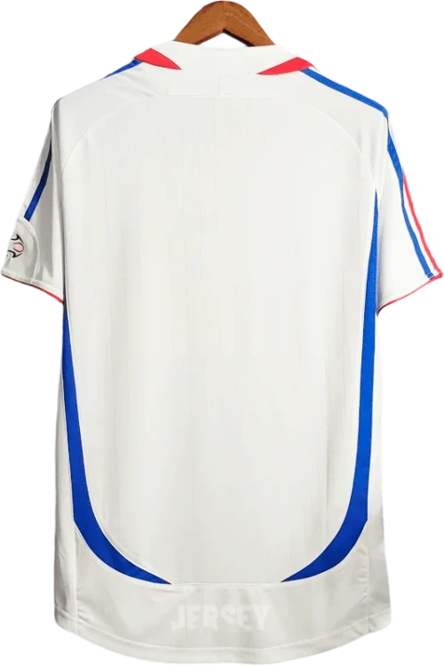 camiseta Francia 2006 visitante reverso