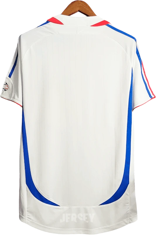 camiseta Francia 2006 visitante reverso