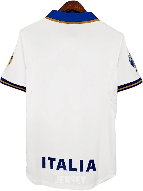 camiseta italia 1996 visitante reverso