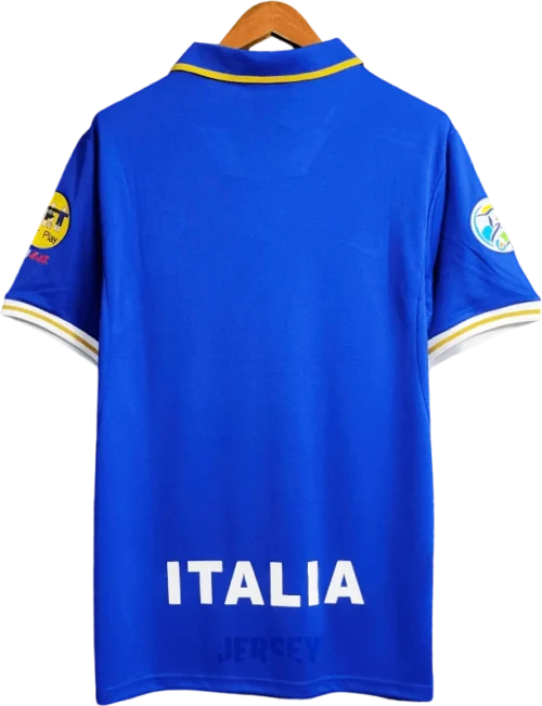 camiseta italia 1996 reverso