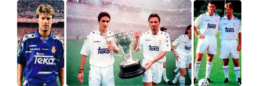 Momentos destacados del real madrid en la temporada 1994-95