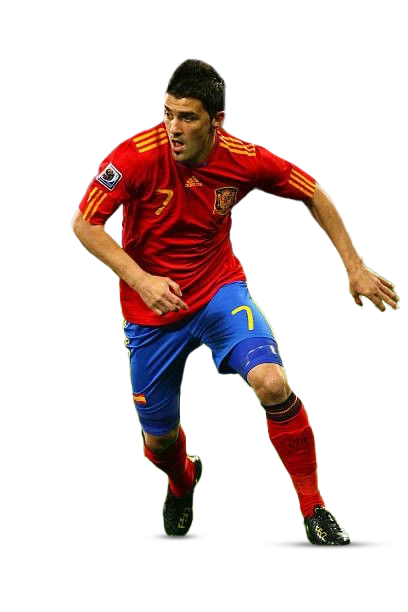 David Villa en el mundial Sudáfrica 2010