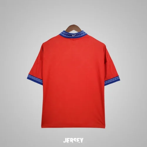 camiseta de la selección chilena 1998 local reverso