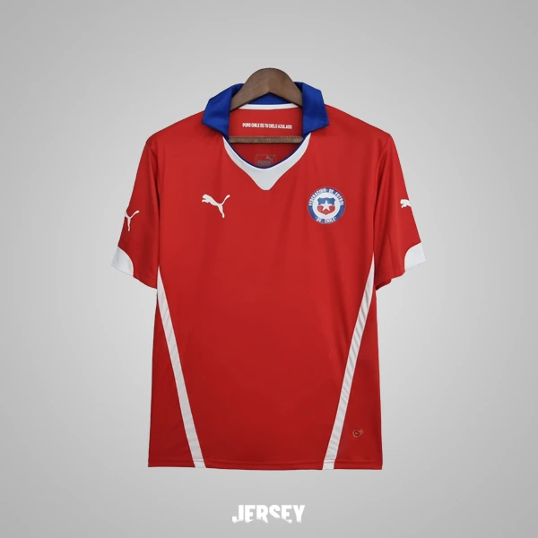 camiseta de la selección chilena 2014 local