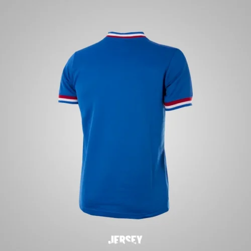 camiseta Francia 1966 local reverso