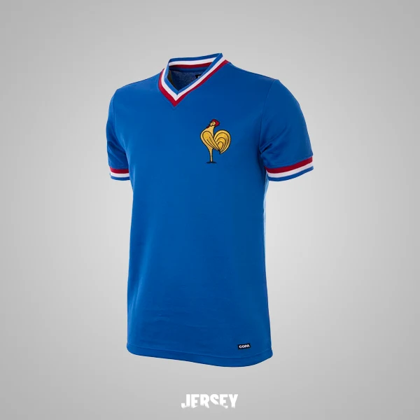 camiseta Francia 1966 local