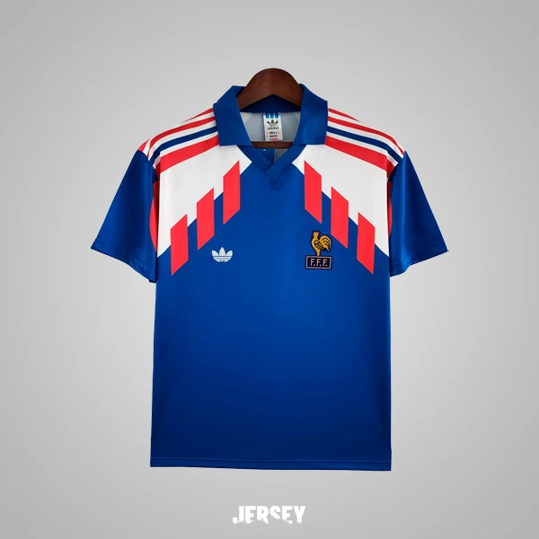 camiseta Francia 1990 local