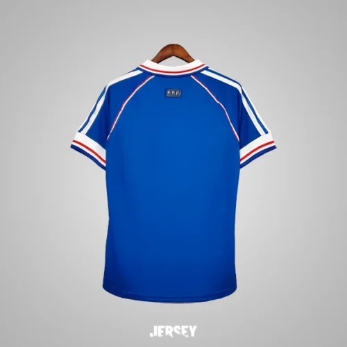 camiseta Francia 1998 local reverso