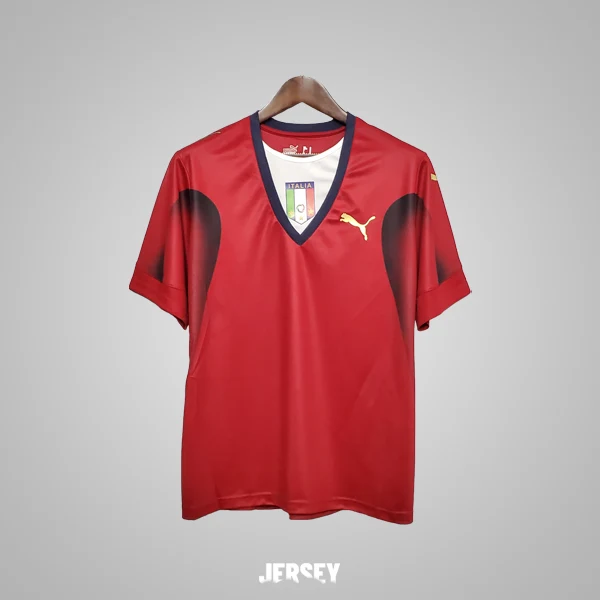 camiseta retro Italia 2006 portero visitante