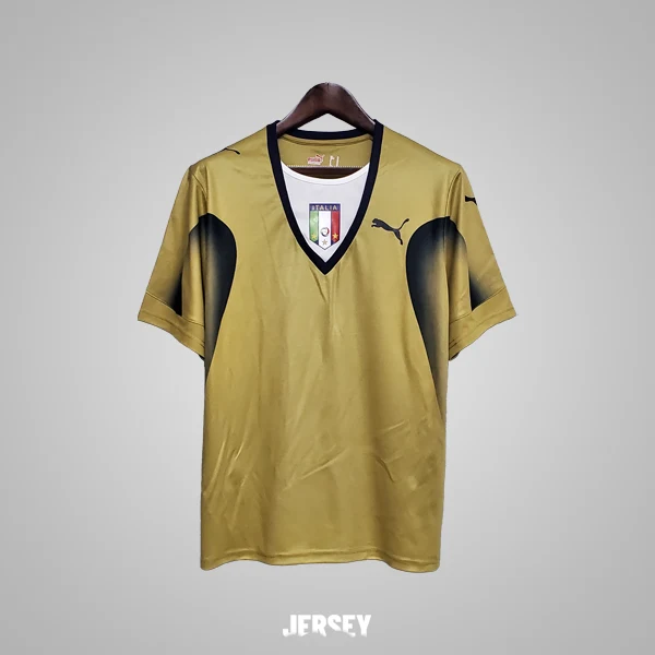 camiseta retro Italia 2006 portero