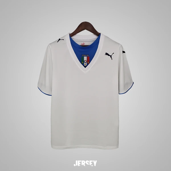 camiseta retro Italia 2006 visitante