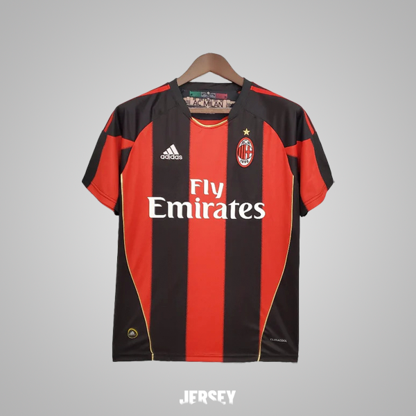 camiseta AC Milan 2010-11 local