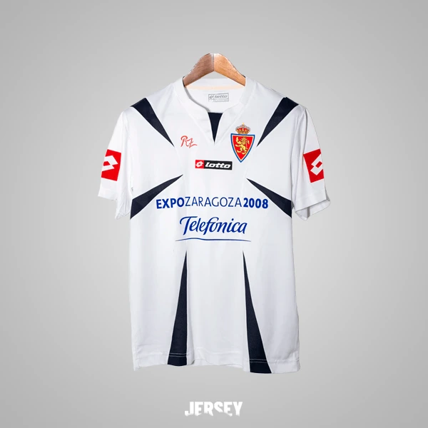 camiseta real zaragoza 2006-07 local