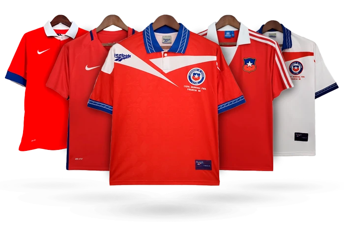 camisetas retro selección chilena