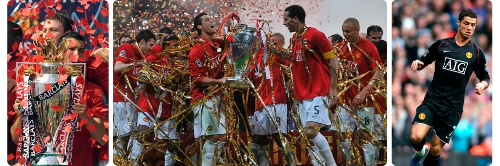 jugadores del manchester united 2007-08