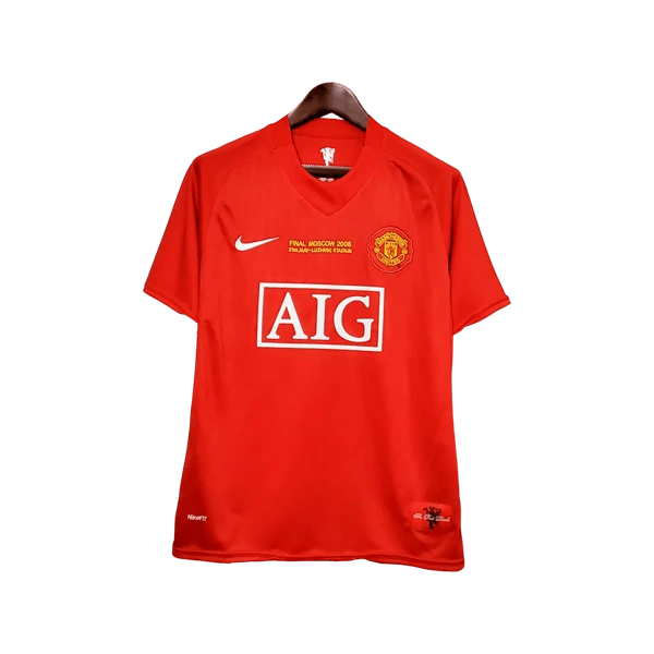 camiseta manchester united 2007-08 local