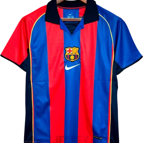 camiseta retro barcelona 2001-02