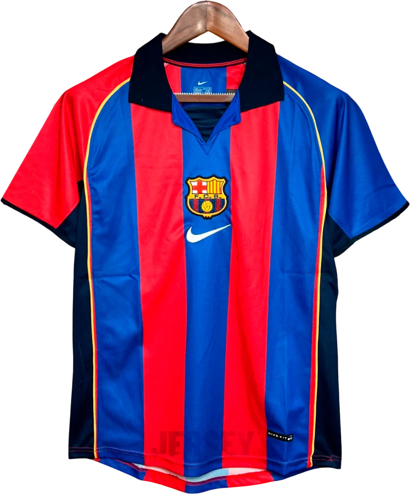 Camiseta FC Barcelona 2001-02 Local