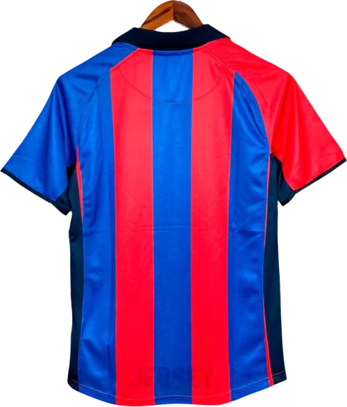 camiseta retro barcelona 2001-02 reverso