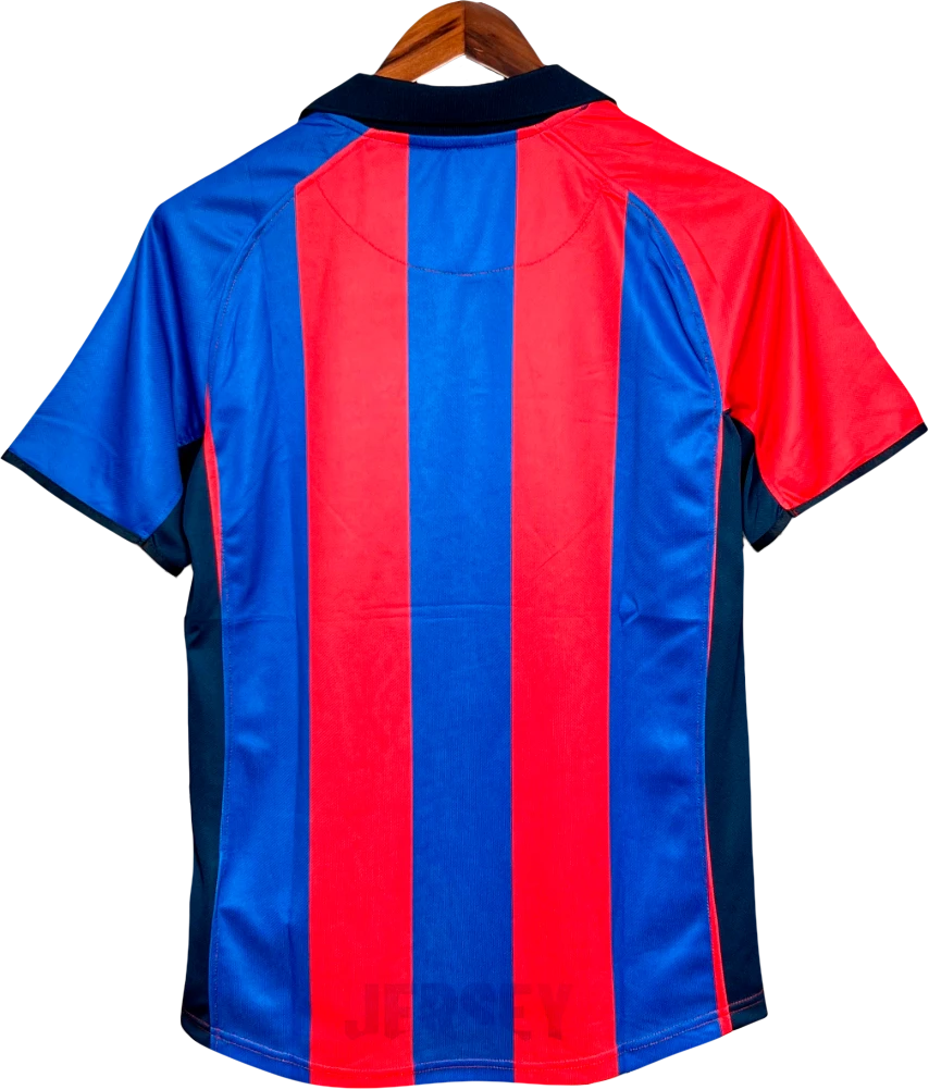 camiseta retro barcelona 2001-02 reverso