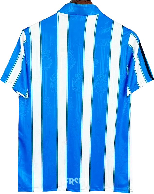 camiseta deportivo de la coruña 1997 98 reverso