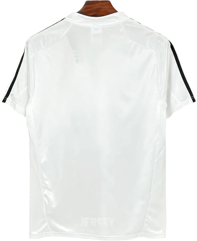 camiseta retro real madrid 2004 reverso