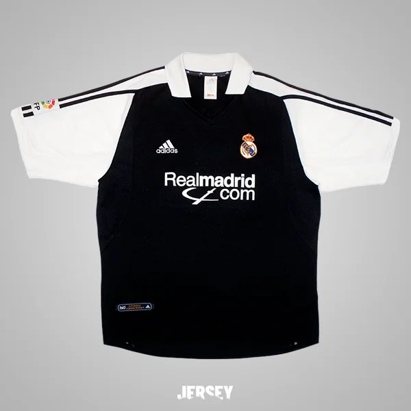 Camiseta real madrid 2001-02 visitante