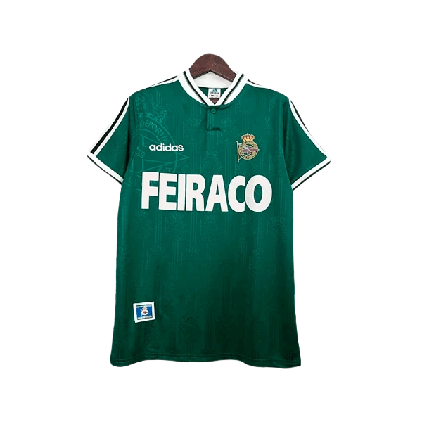 Camiseta retro deportivo de La Coruña visitante 1999-00