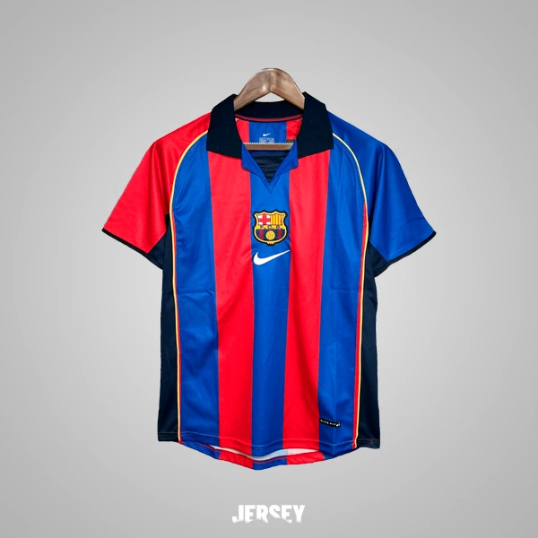 Camiseta Barcelona 2001-02 local