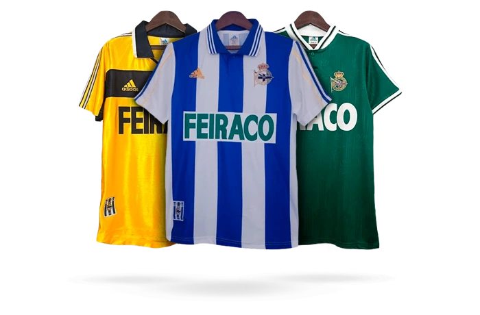 Camisetas retro del deportivo de La Coruña 1999-00