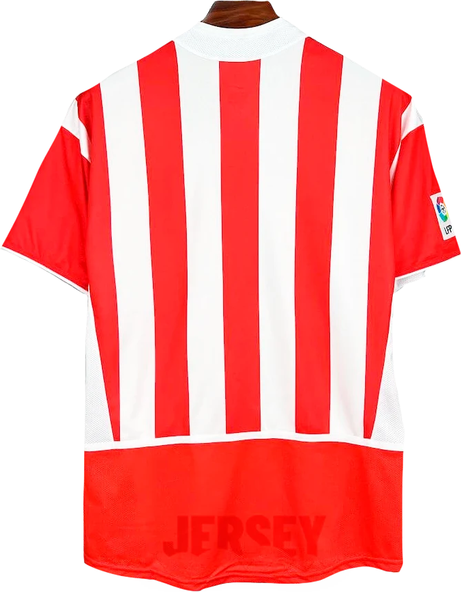 camiseta atlético de madrid 2002 reverso