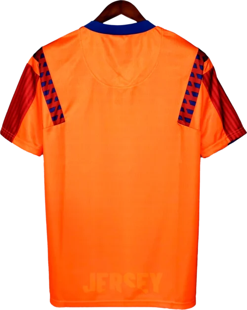 camiseta retro barcelona 1992 visitante reverso