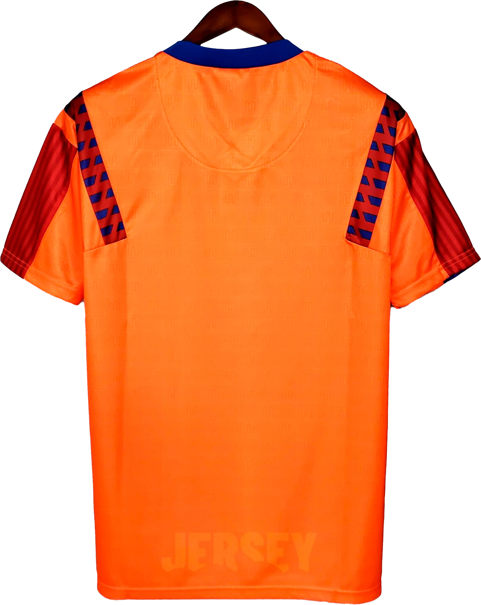 camiseta retro barcelona 1992 visitante reverso