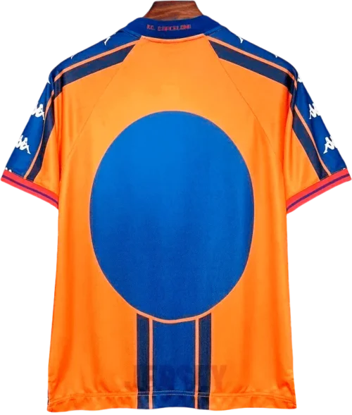 camiseta barcelona 1997-98 visitante reverso