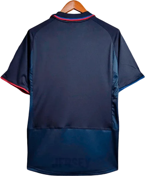 camiseta retro barcelona 2002-03 visitante reverso