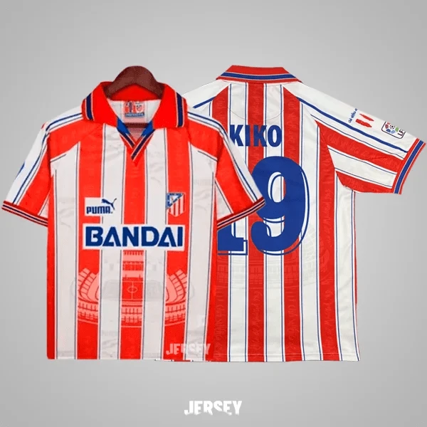 Camiseta de Kiko Narváez Atlético de Madrid 1996