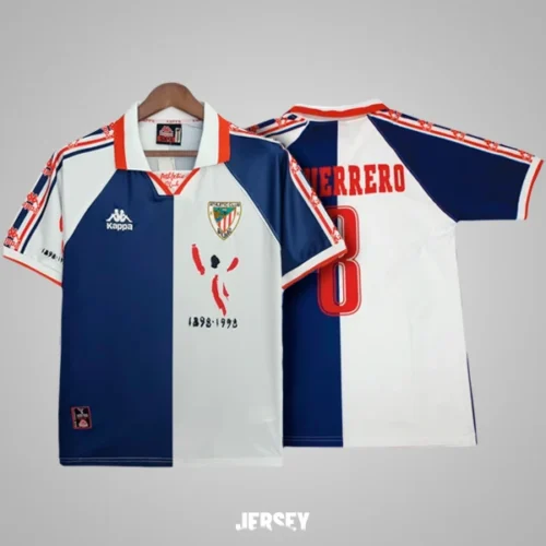 Camiseta de Julen Guerrero Athletic Club Bilbao 1997-98 visitante