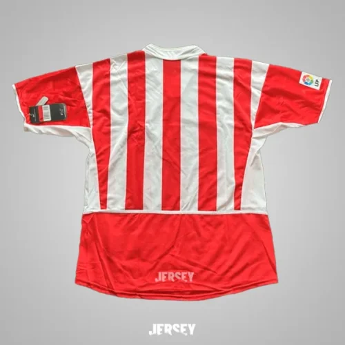 Camiseta atlético de madrid 2002 reverso