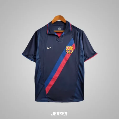 Camiseta Barcelona 2002 visitante