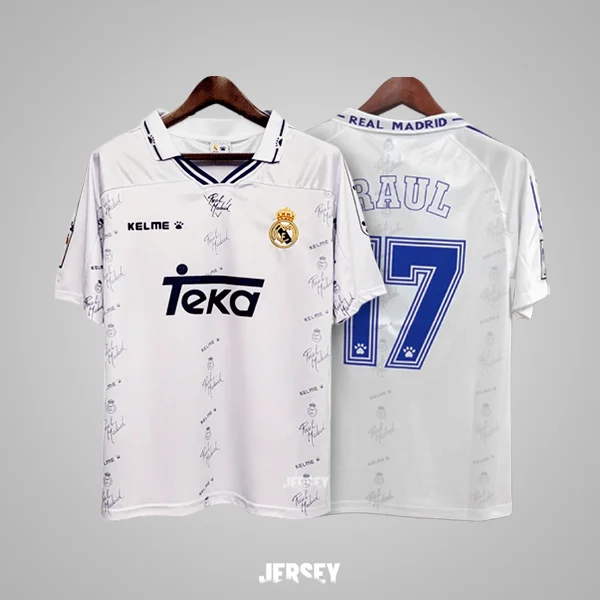 Camiseta de Raúl en el Real Madrid 1994