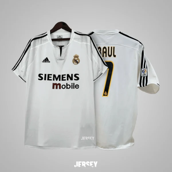 Camiseta de Raúl en el Real Madrid 2003